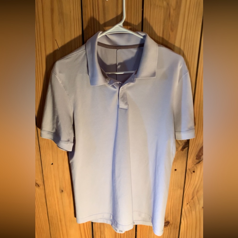 Lulu Lemon Grey Collared Shirt.  Small. Lightly used